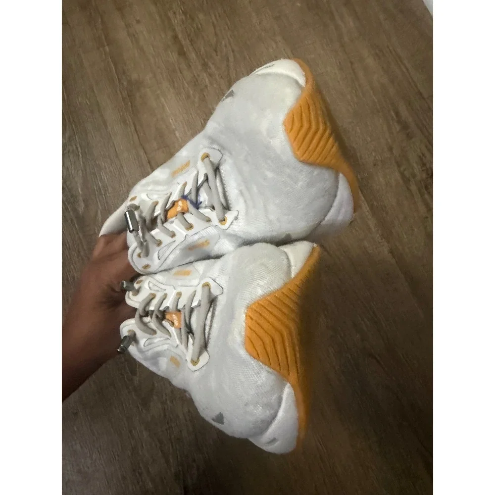 Brooks Adrenaline GTS 23 Mens Running Shoes White Orange 11.5 1103911D110